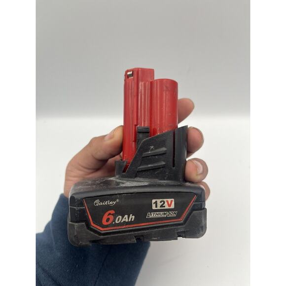 Waitley 12V 6A Replacement Battery Compatible with Milwaukee M12 Power - Picture 4 of 5